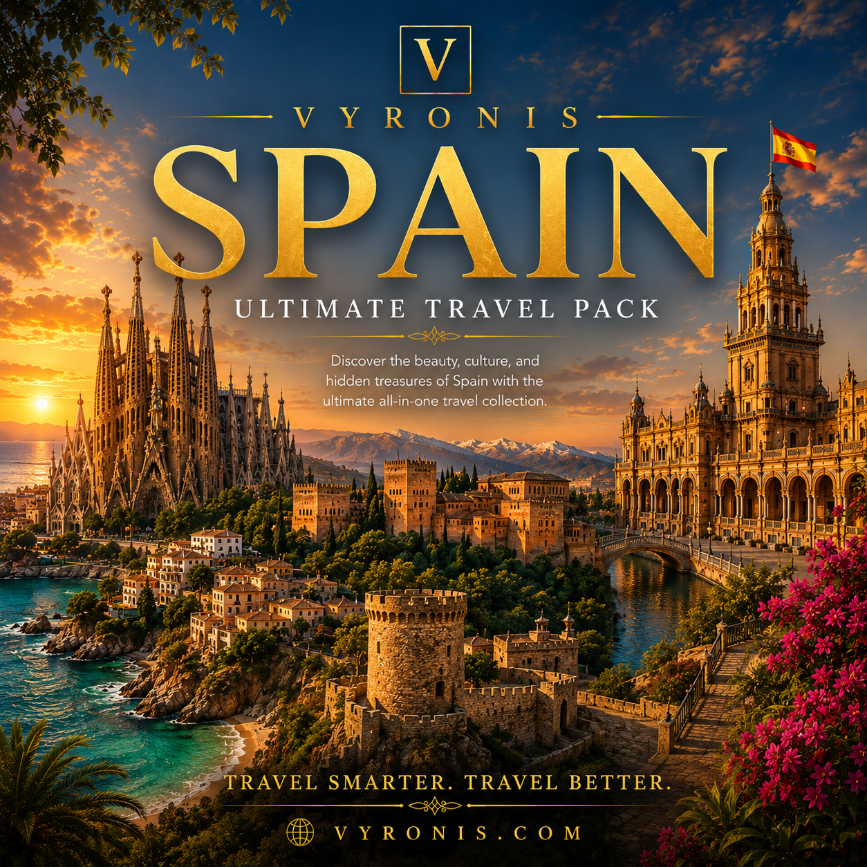 VYRONIS Ultimate Spain Travel Pack