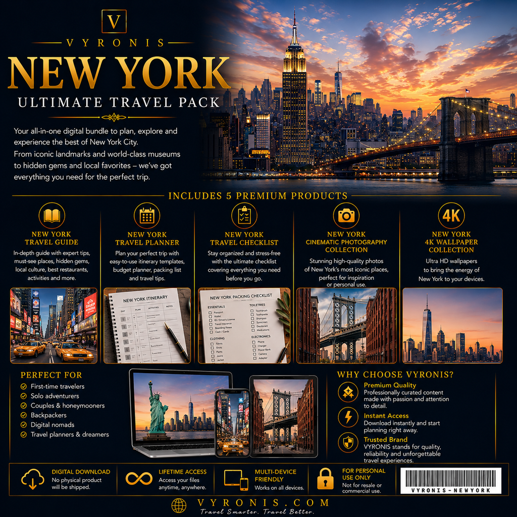 VYRONIS New York Ultimate Travel Pack