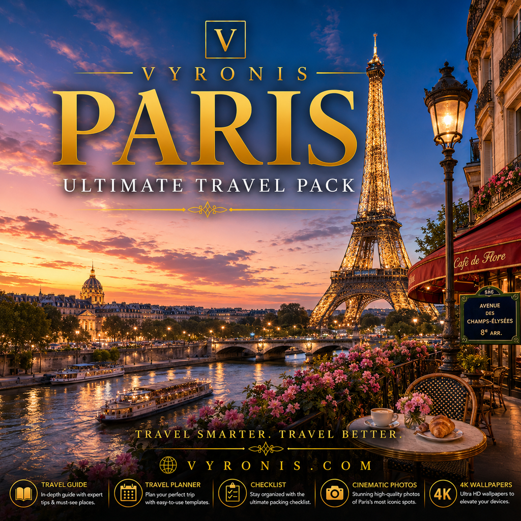 VYRONIS Paris Ultimate Travel Pack
